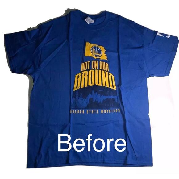 NEW Upcycled Warriors Basketball Baby Bubble Romper Bubble Romper 6m  QUICK SHIP - Picture 5 of 7